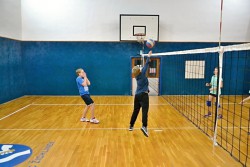 Volejbalový trénink dětí v Žichlínku 5.1.2019