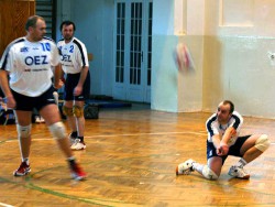 Volejbalový zápas Sokol Pardubice I. - TJ Sokol Výprachitce A (4.3.2006)